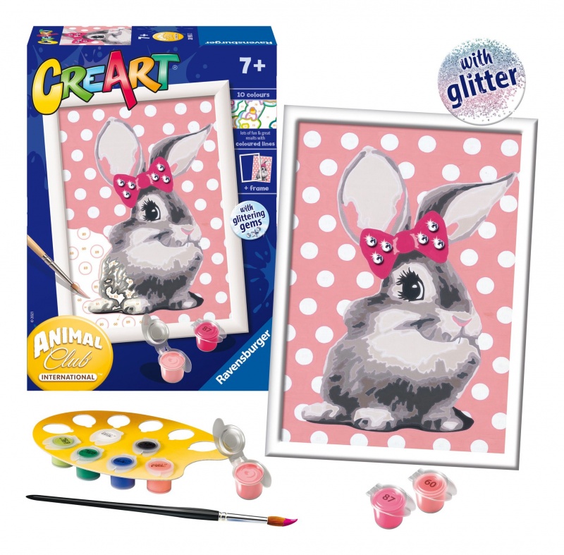 Ravensburger Creart - Lapin Calin 13X18Cm